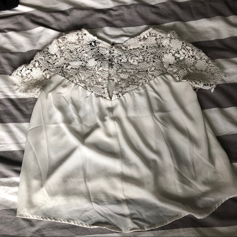 Flowy lace top